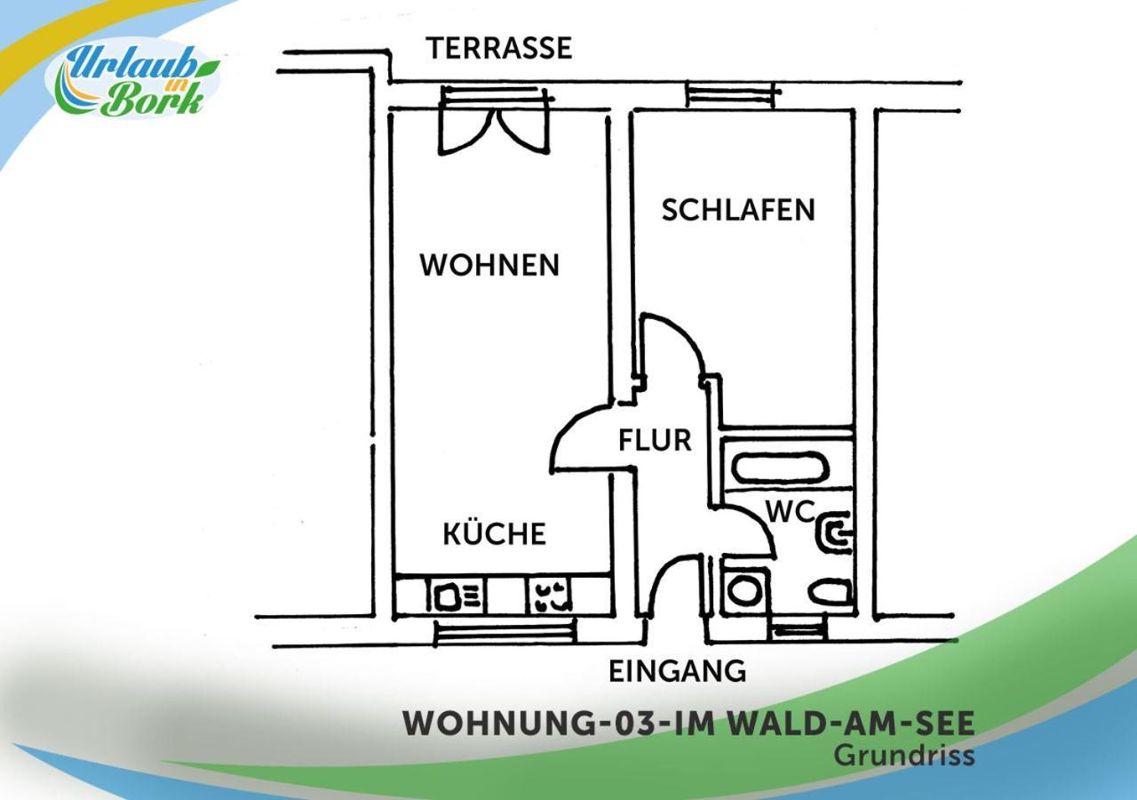 Jagd-Angler-Suite-04-Im-Wald-Am-See Kyritz Luaran gambar