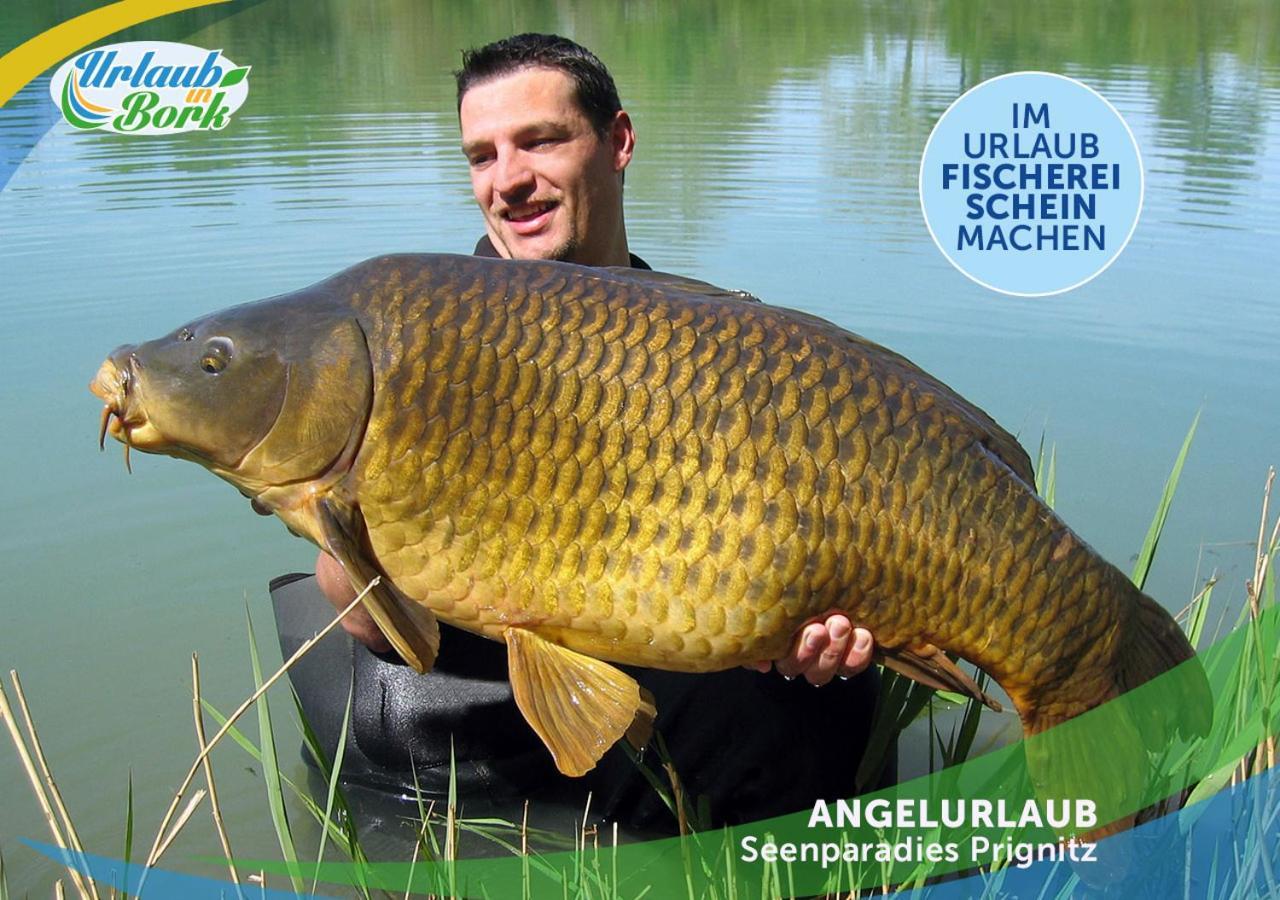 Jagd-Angler-Suite-04-Im-Wald-Am-See Kyritz Luaran gambar